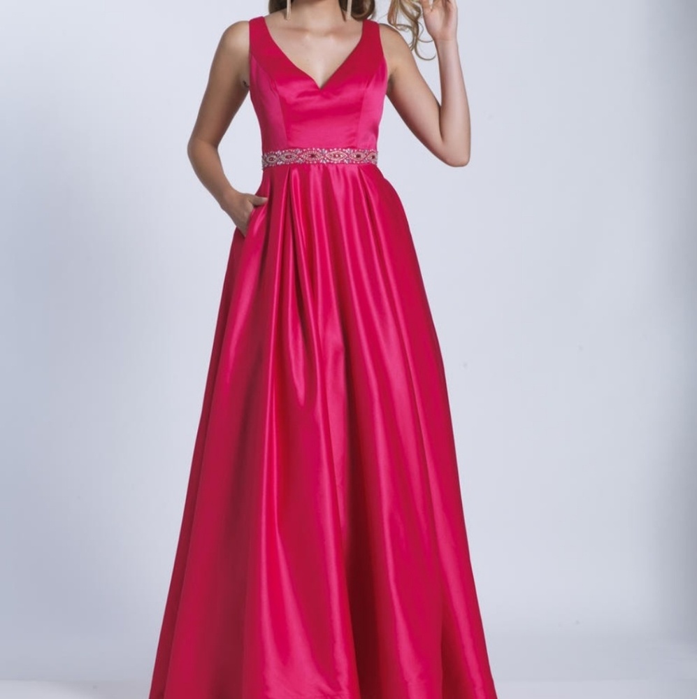 Fuchsia Gown